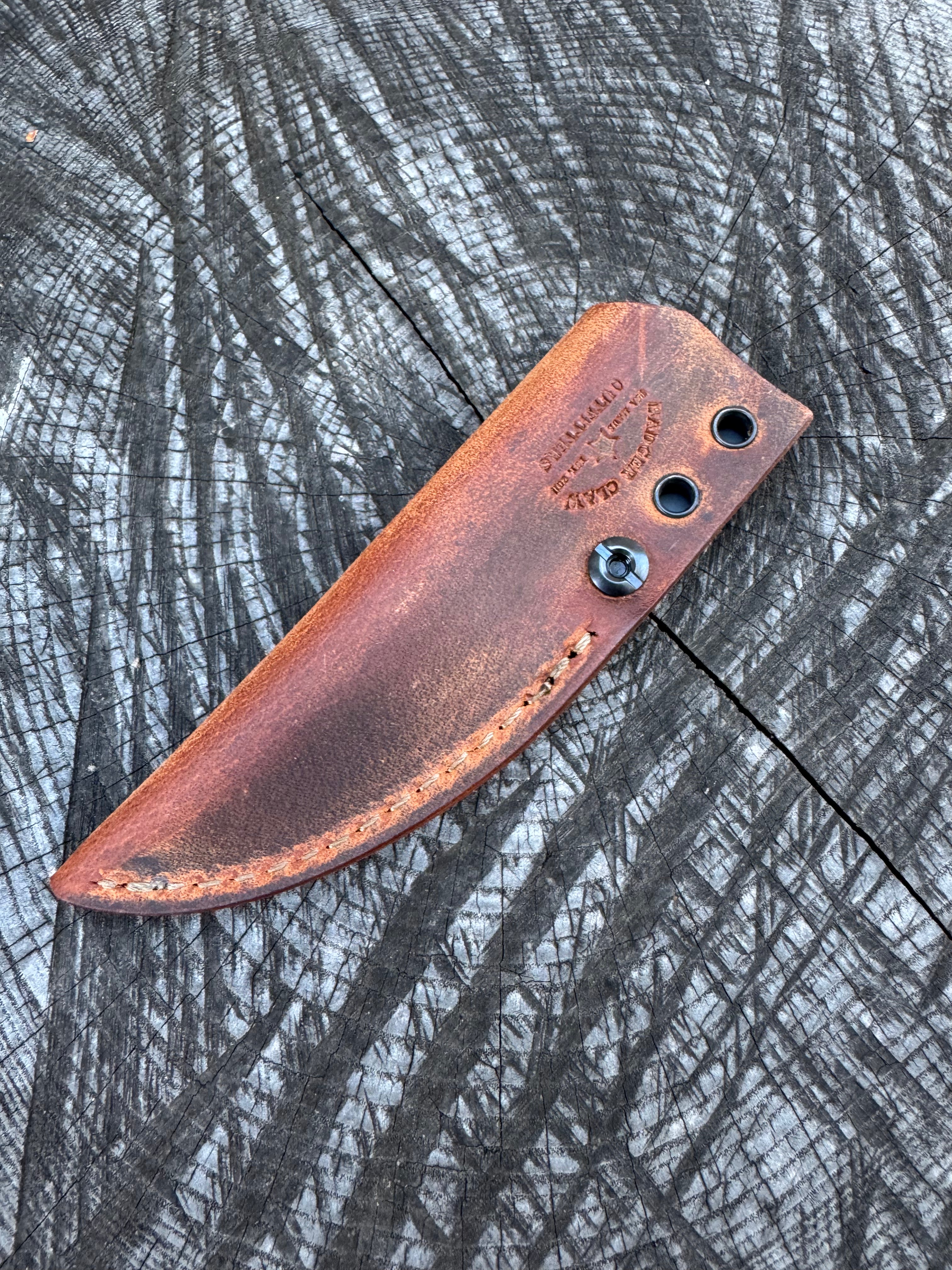 Leather Chickpea Sheath