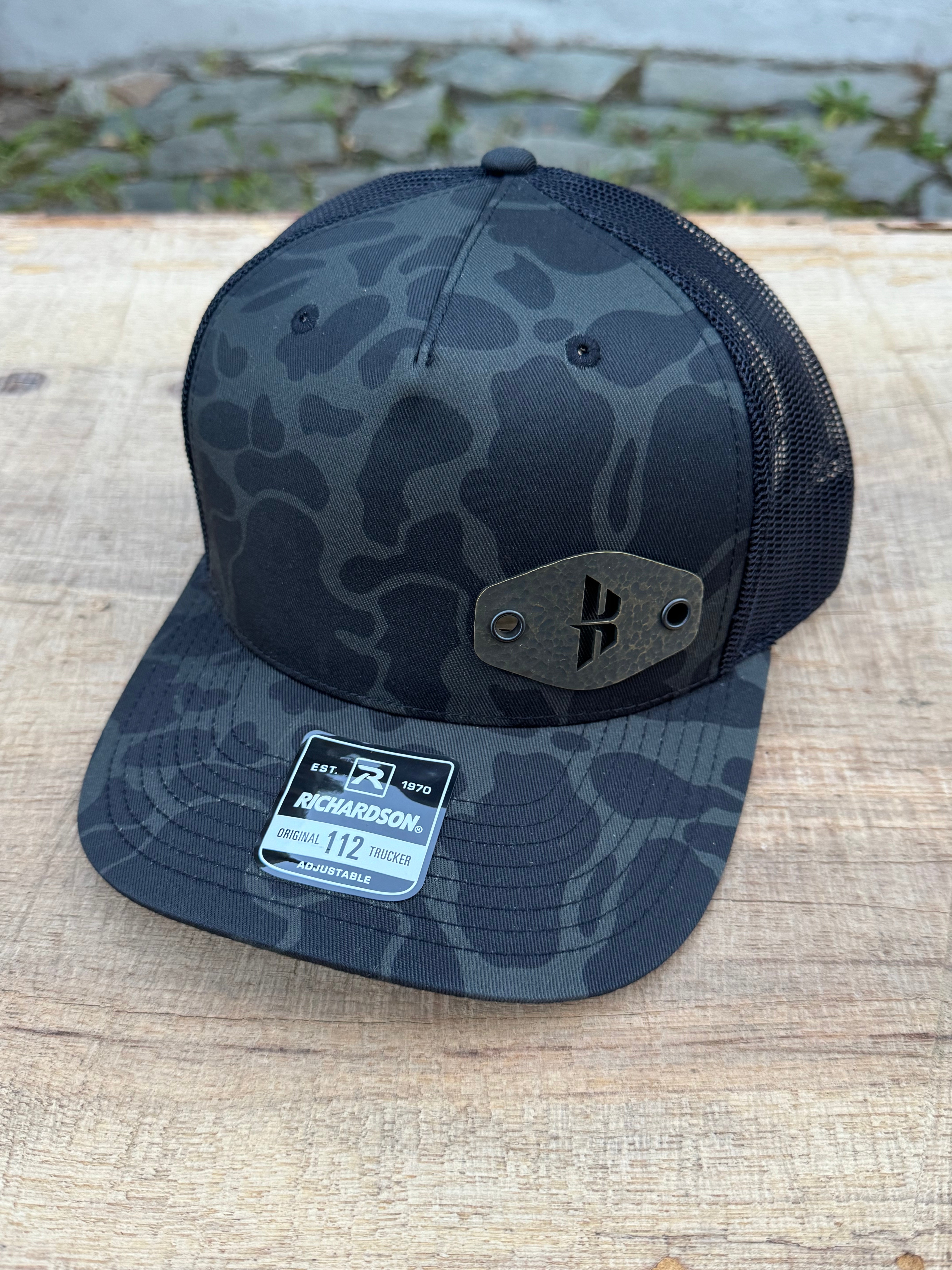 Blacked Out Camo Hat